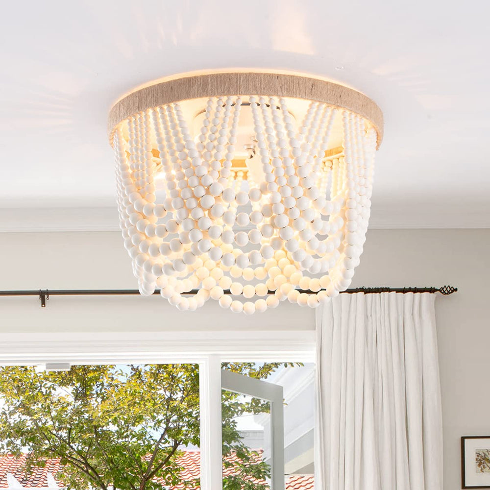 Bohemian Beaded Ceiling Light - From Where - 