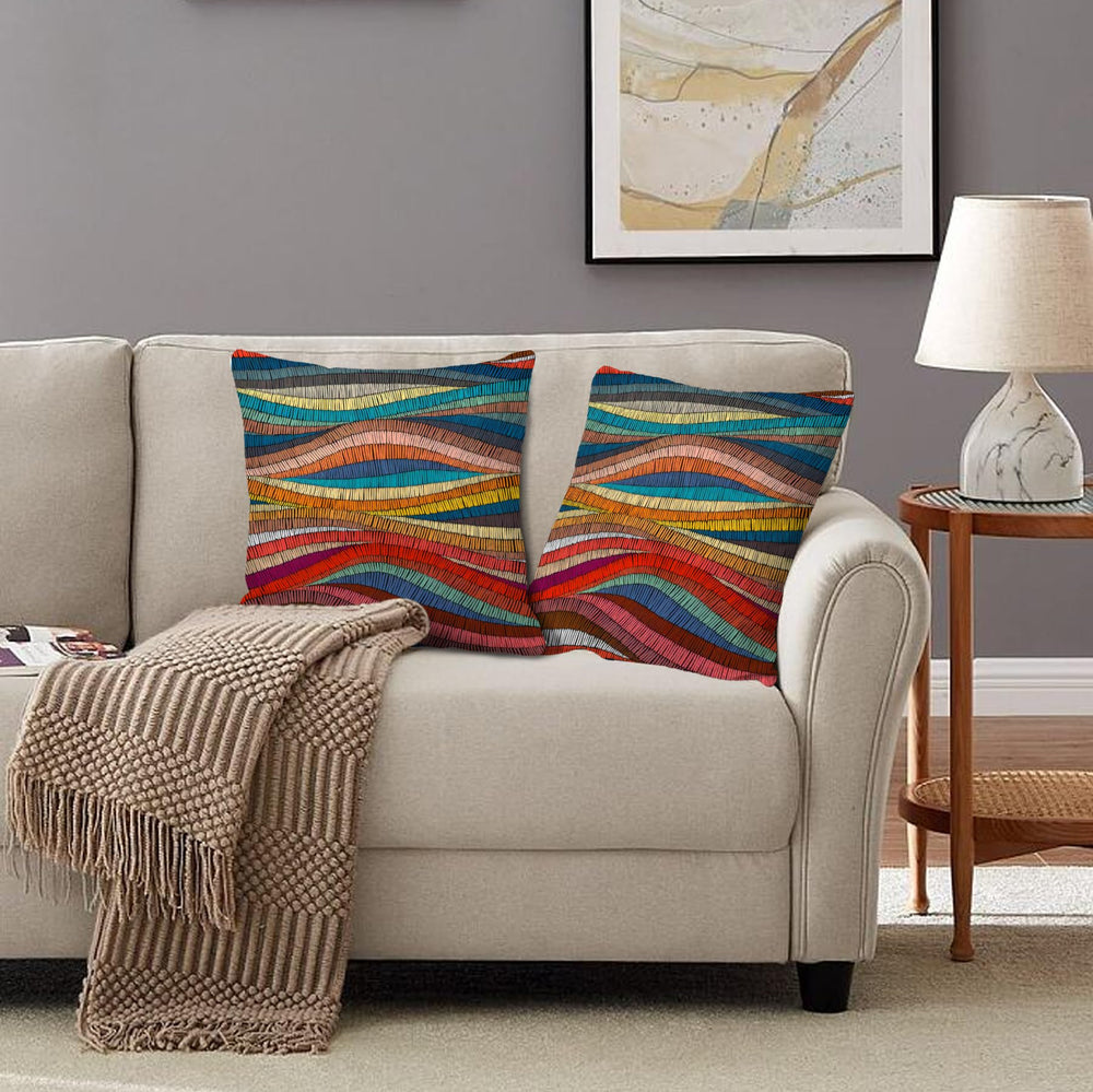 Bohemian Colorful Pillow Covers - From Where - 