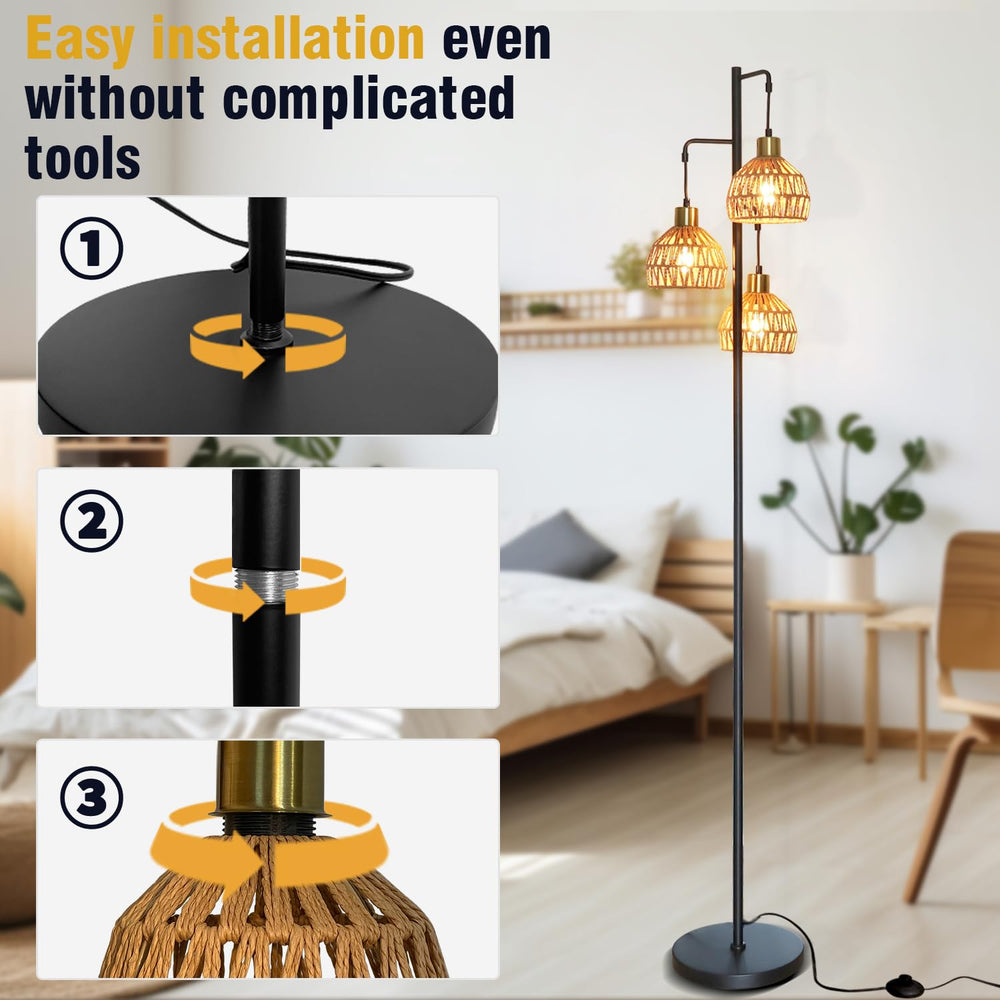 Boho Floor Lamp - From Where - 