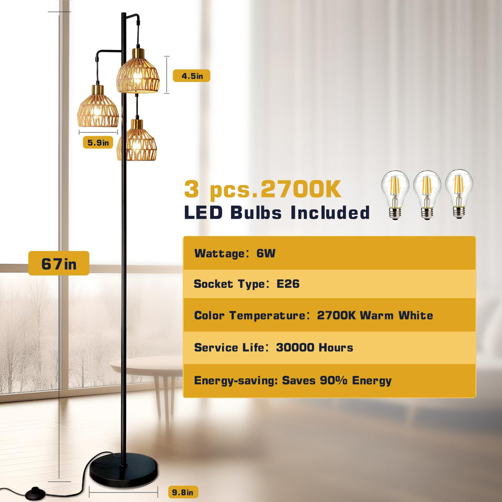 Boho Floor Lamp - From Where - 