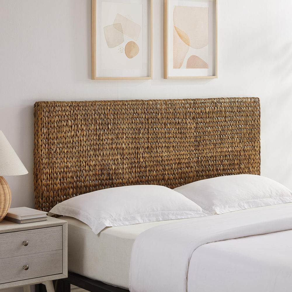 Boho Handwoven Rattan Headboard - From Where - 