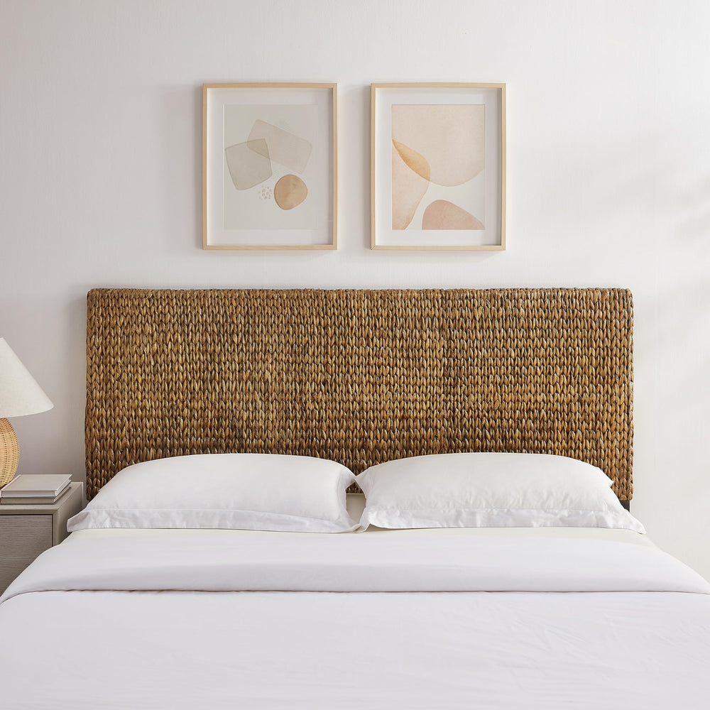 Boho Handwoven Rattan Headboard - From Where - 