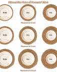 Boho Rattan Placemats (Set of 4) - From Where - 
