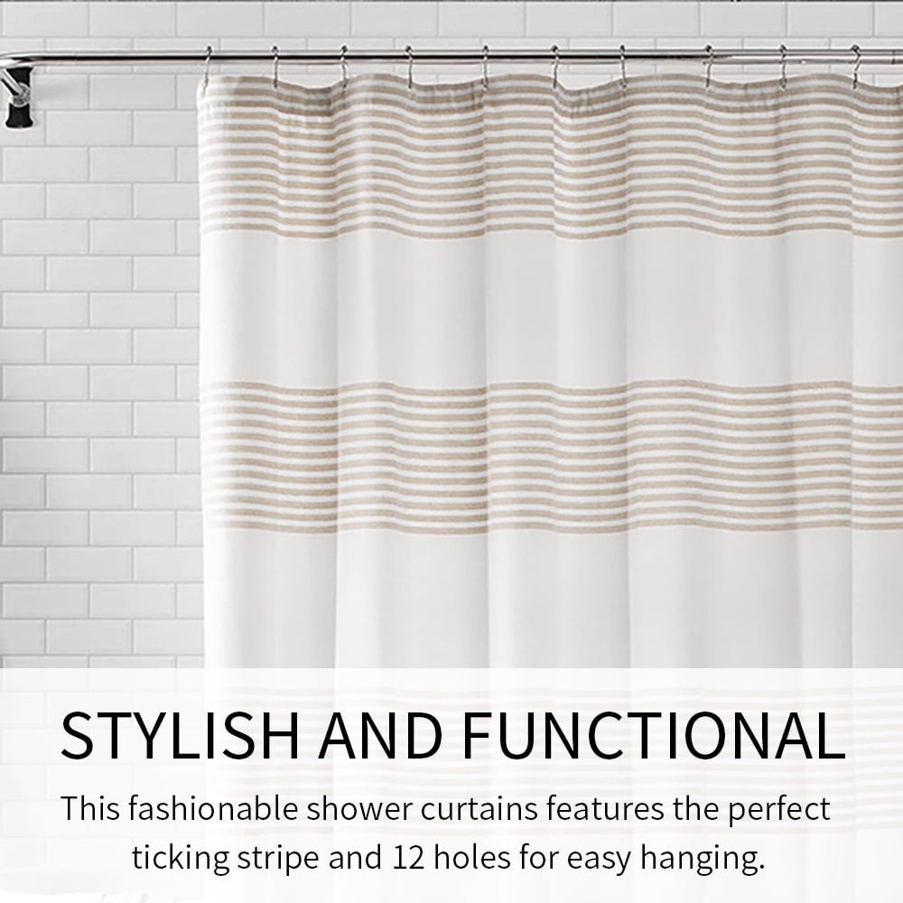 Boho Shower Curtain with Tassel - From Where - 