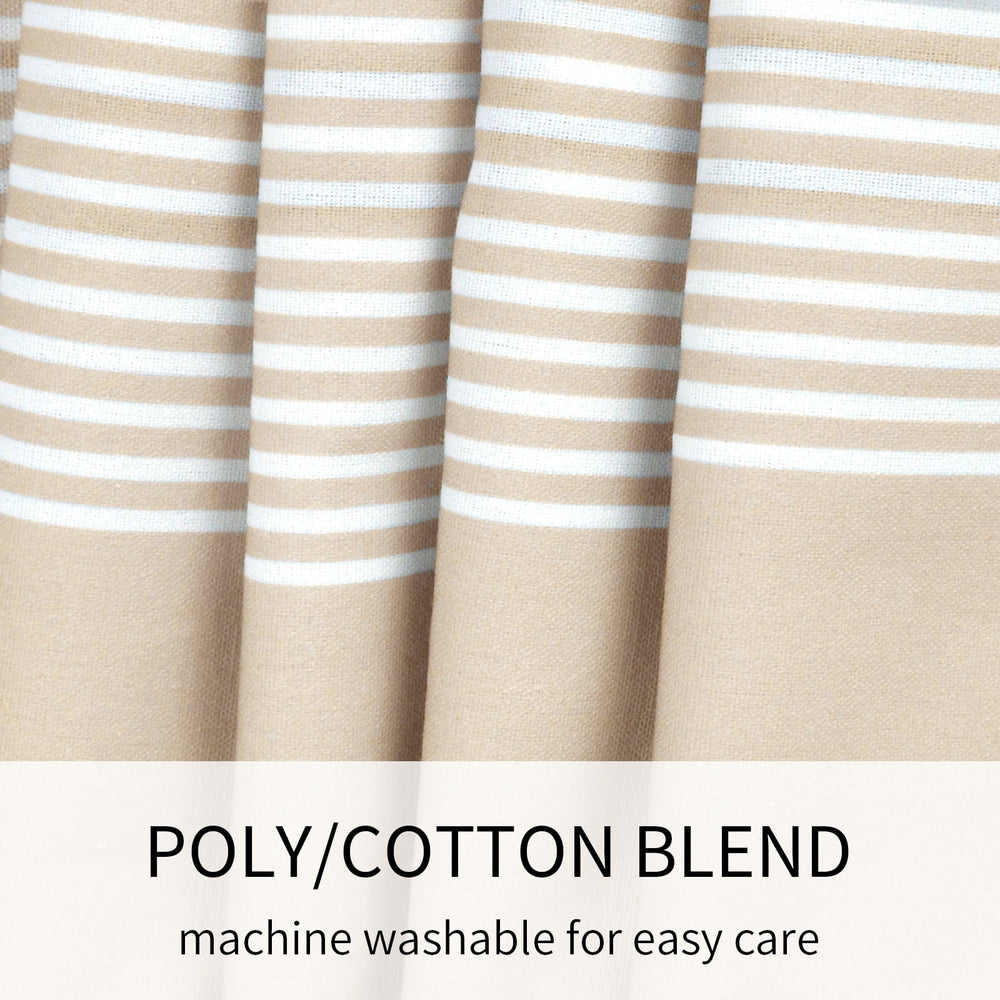 Boho Shower Curtain with Tassel - From Where -