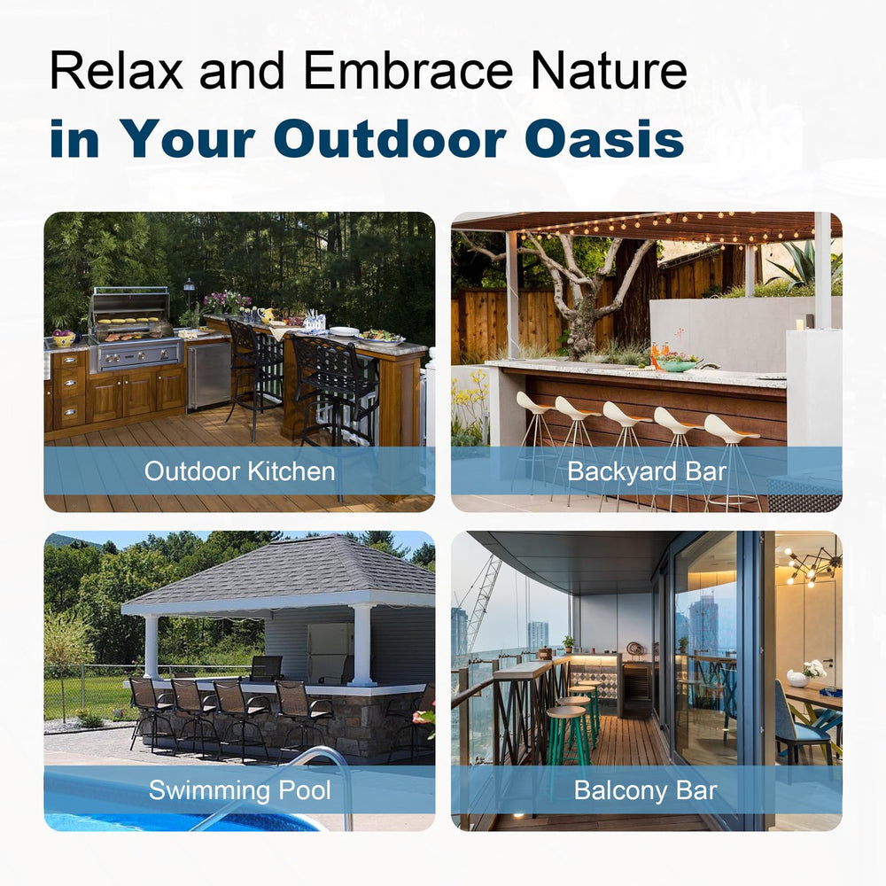 Boho Wicker barstools - From Where - 