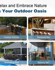 Boho Wicker barstools - From Where - 