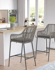 Boho Wicker barstools - From Where - 