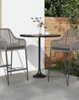 Boho Wicker barstools - From Where - 