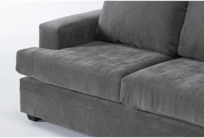Bonaterra Charcoal Grey Sofa - From Where - 