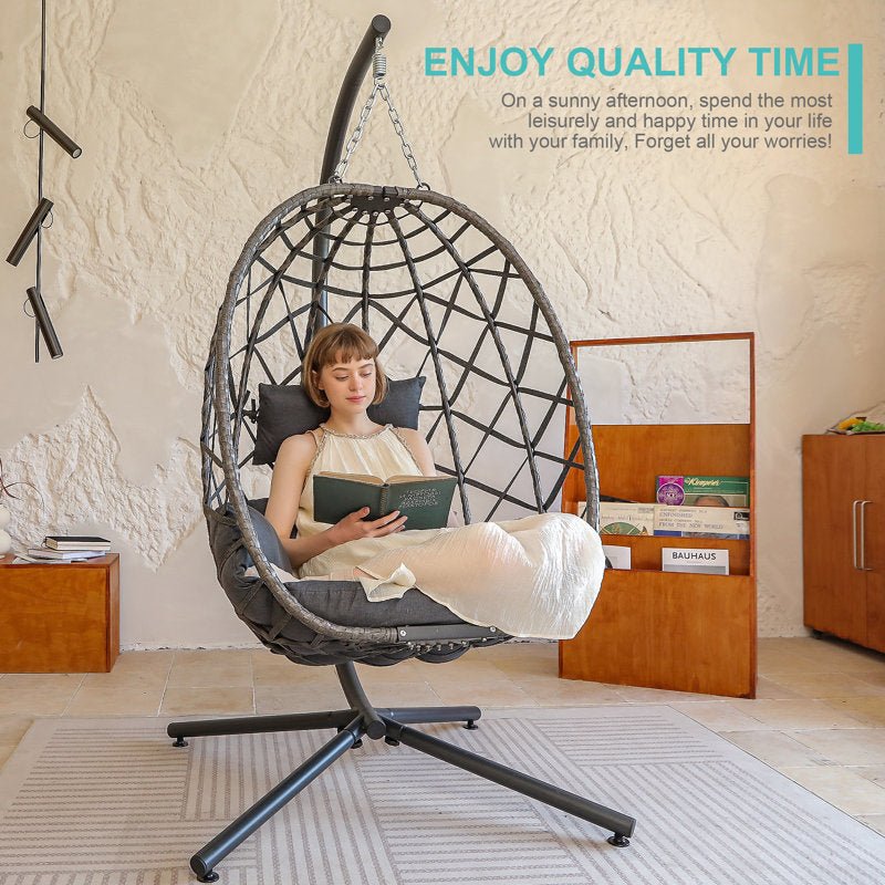 Bottorff Swing Chair with Stand - From Where - 