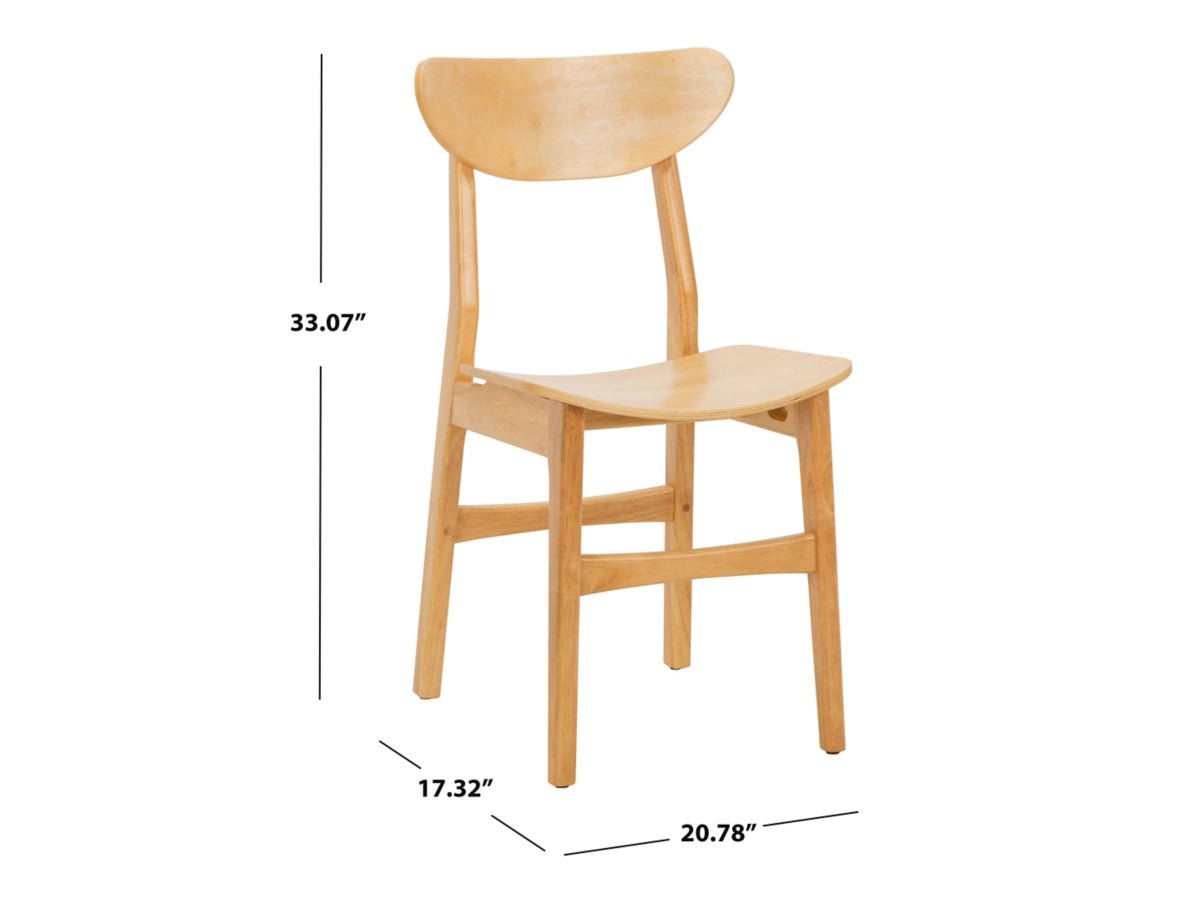 Boyle Mid Century Dining Chair (Set of 2) - From Where - 