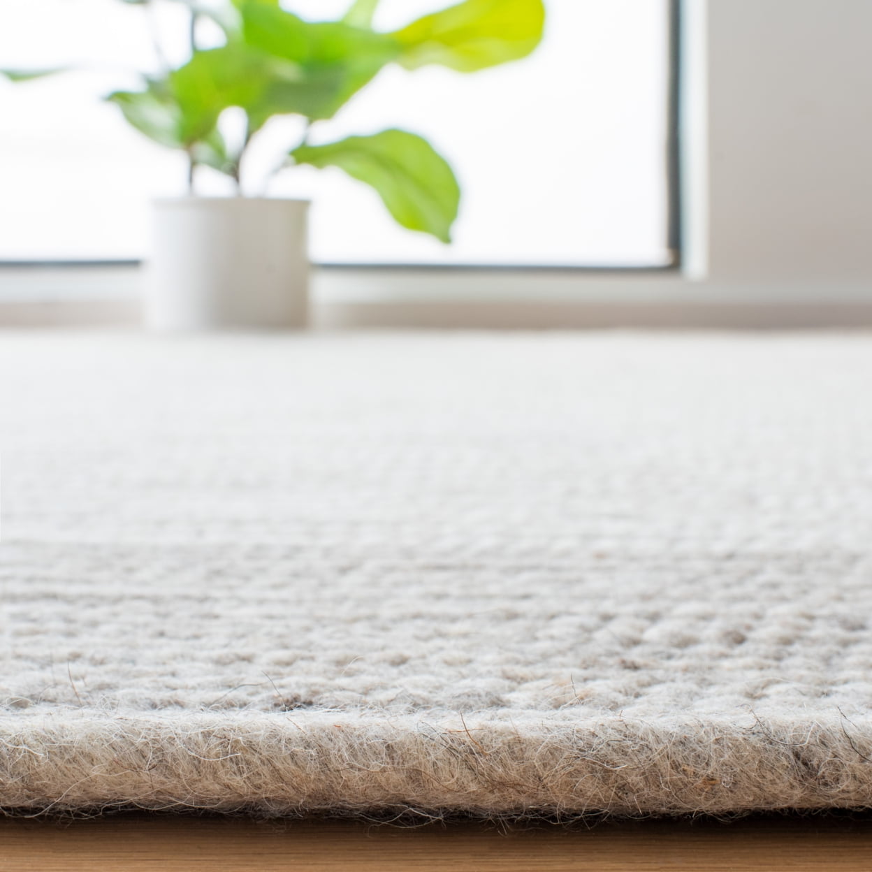 Braided Lars Geometric Area Rug - From Where - 