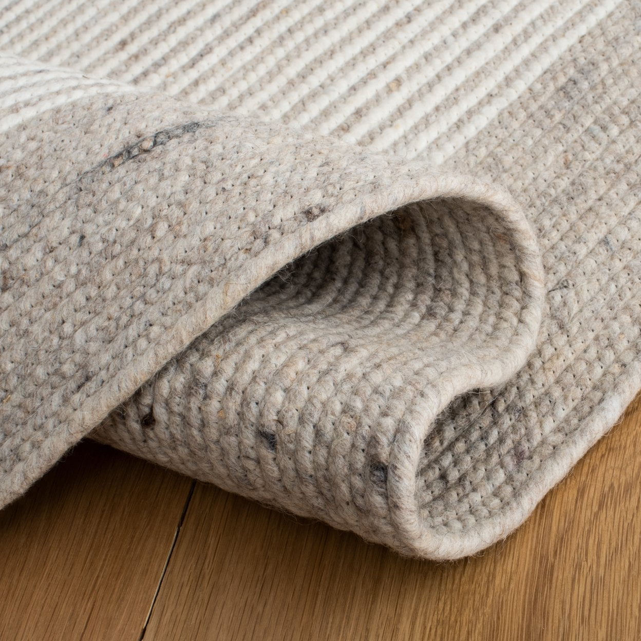 Braided Lars Geometric Area Rug - From Where - 