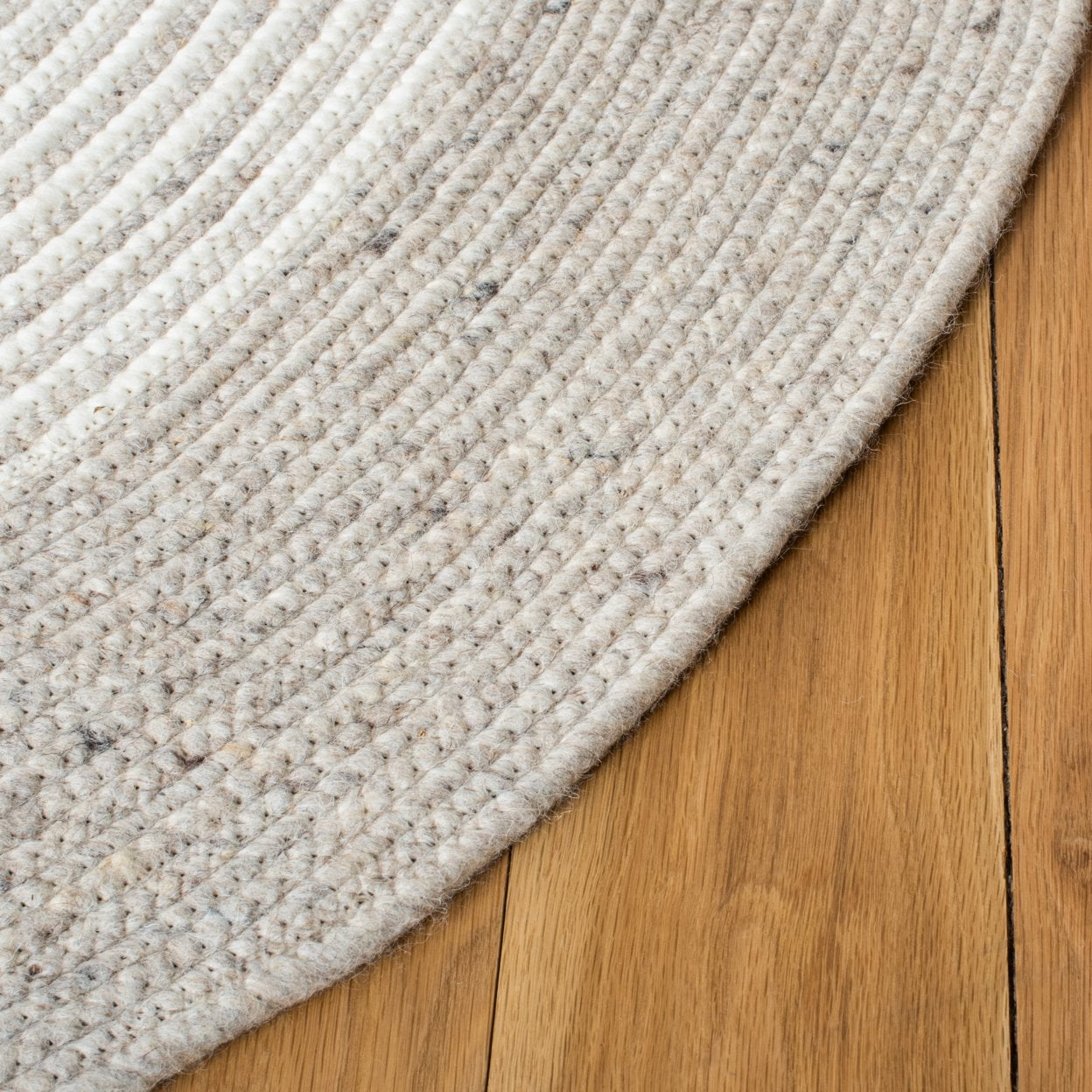 Braided Lars Geometric Area Rug - From Where - 