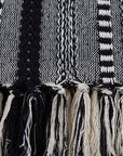 Braided Striped Decorative Throw Blanket - From Where - 