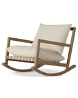 Branson Teak Outdoor Rocking Chair - From Where Finds - 
