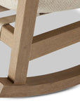 Branson Teak Outdoor Rocking Chair - From Where Finds - 