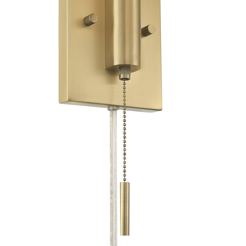 Brass Finish Wall Mounted Lamp - From Where - 