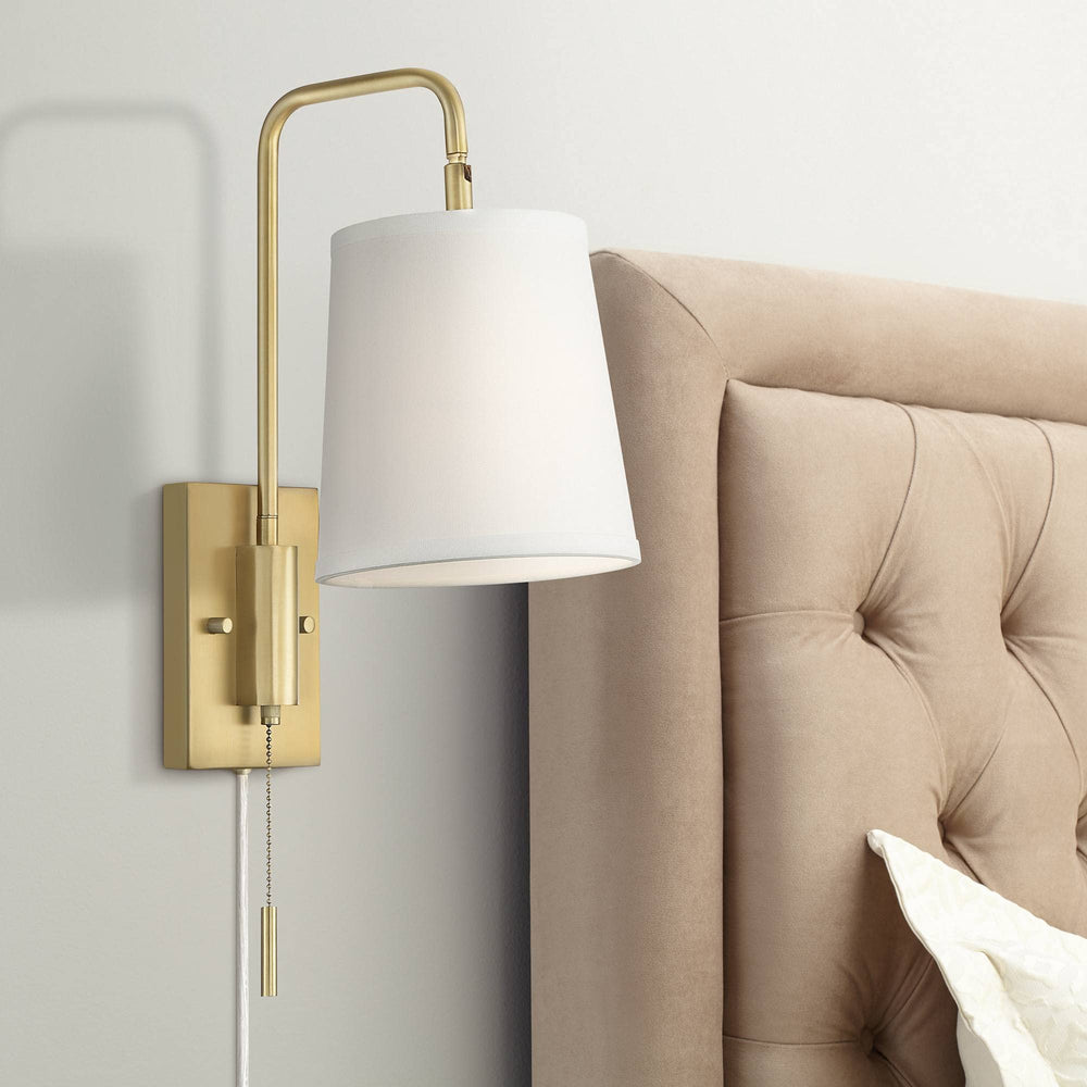 Brass Finish Wall Mounted Lamp - From Where - 
