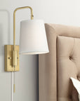 Brass Finish Wall Mounted Lamp - From Where - 