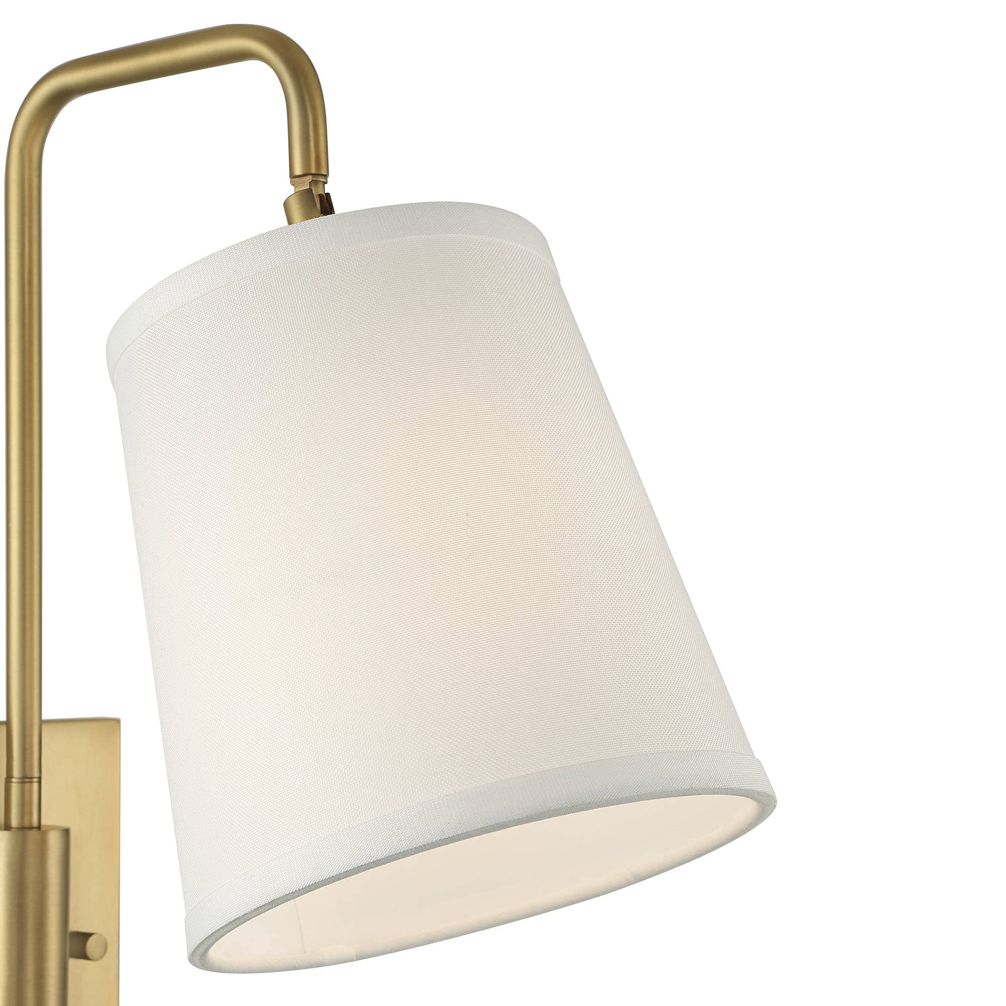 Brass Finish Wall Mounted Lamp - From Where - 