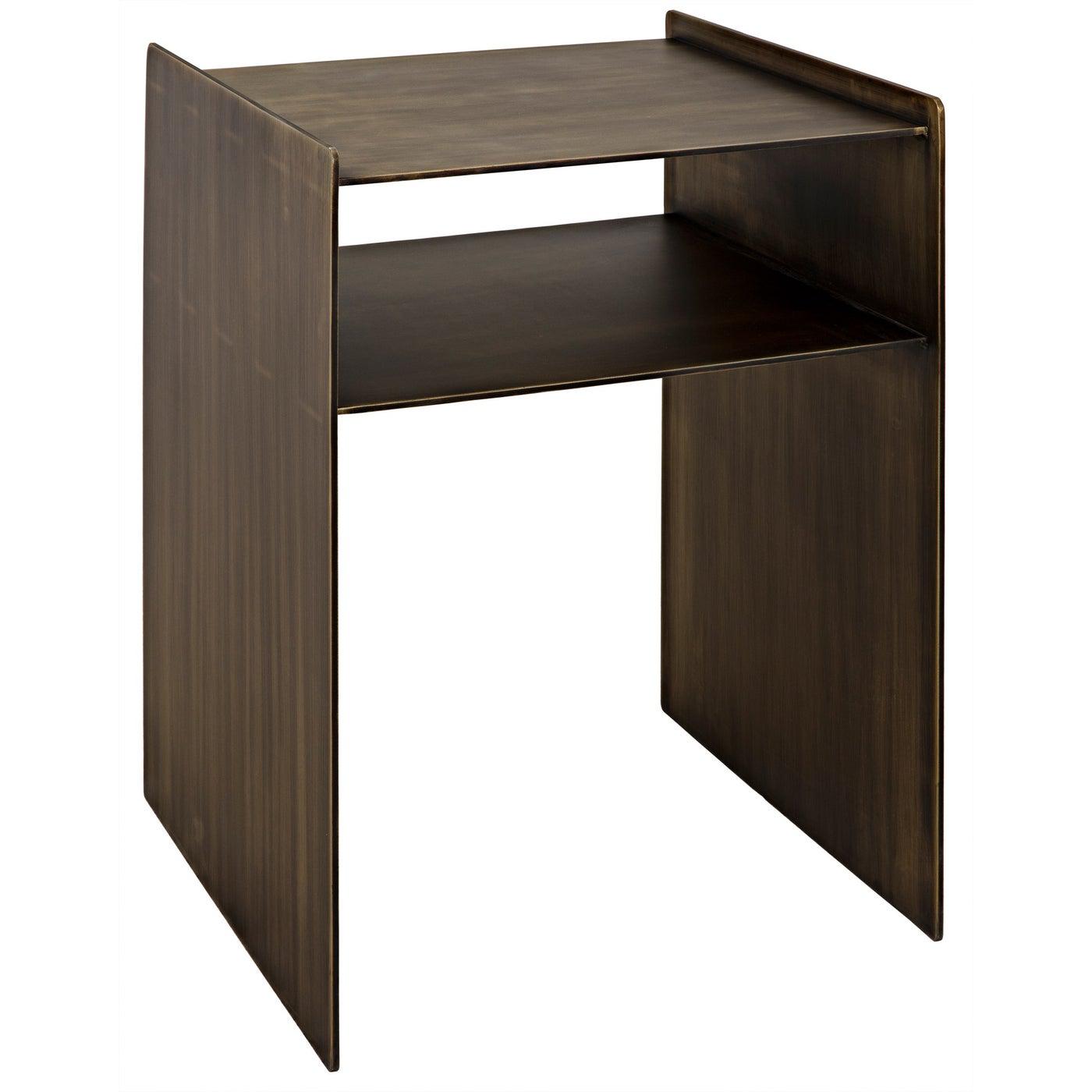 Brass Side Table - From Where - 