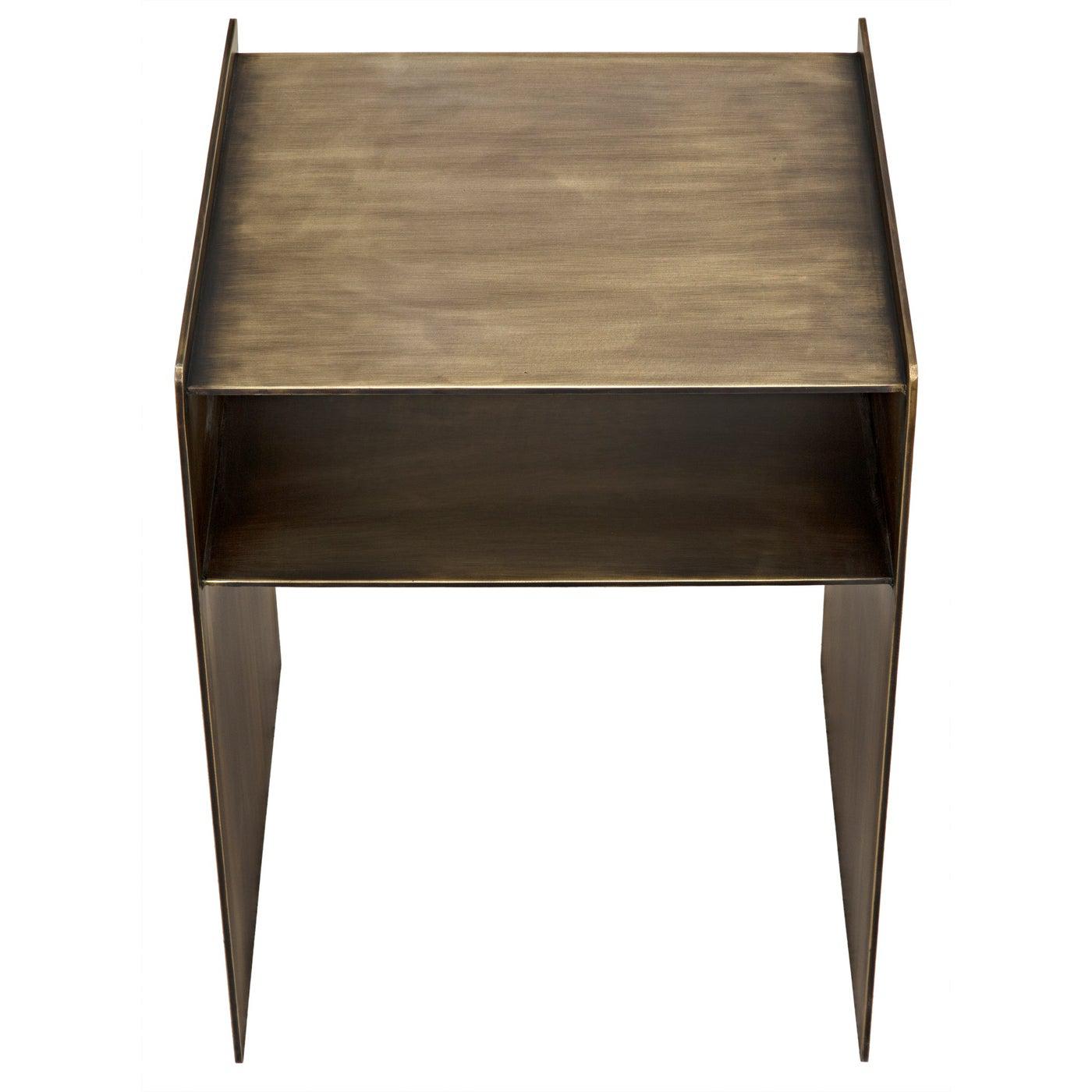 Brass Side Table - From Where - 