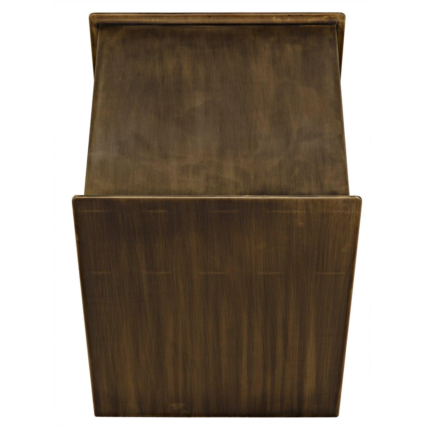Brass Side Table - From Where - 