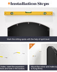 Brauthon Wide Window Pane Mirror - From Where - 