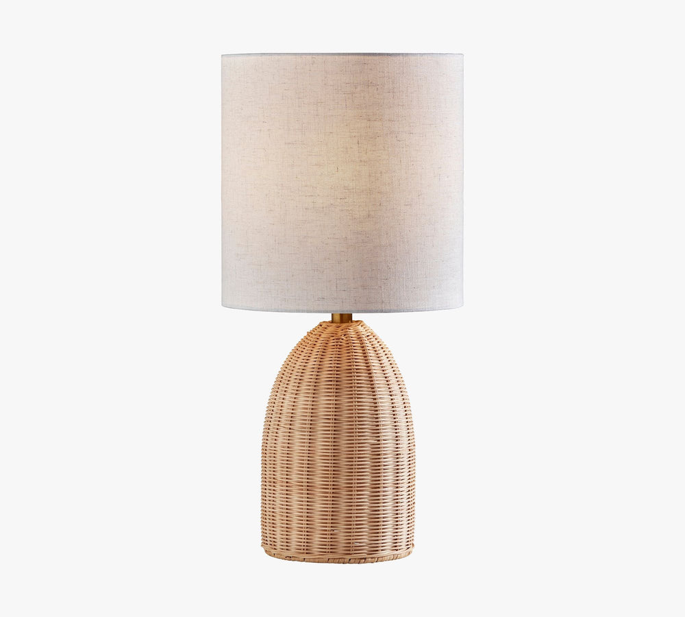 Braxton Rattan Table Lamp - From Where - 