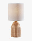 Braxton Rattan Table Lamp - From Where - 