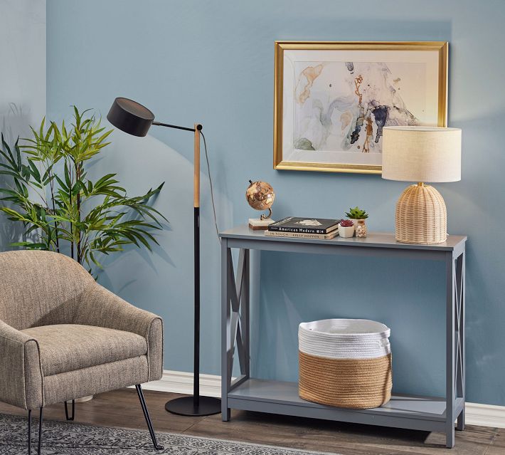 Braxton Rattan Table Lamp - From Where - 