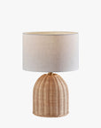 Braxton Rattan Table Lamp - From Where - 
