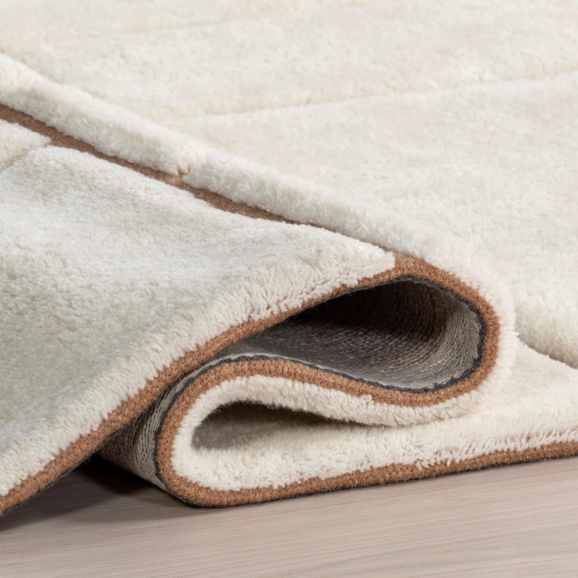 Brega Geometric New Zealand Wool Rug - From Where Finds - 