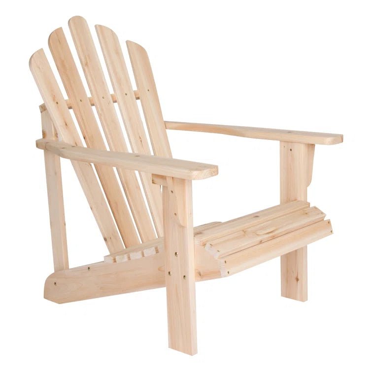 Brently Solid Wood Adirondack Chair - From Where - 