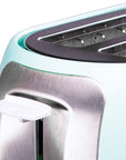 Brentwood Teal 2 - Slice Toaster - From Where - 