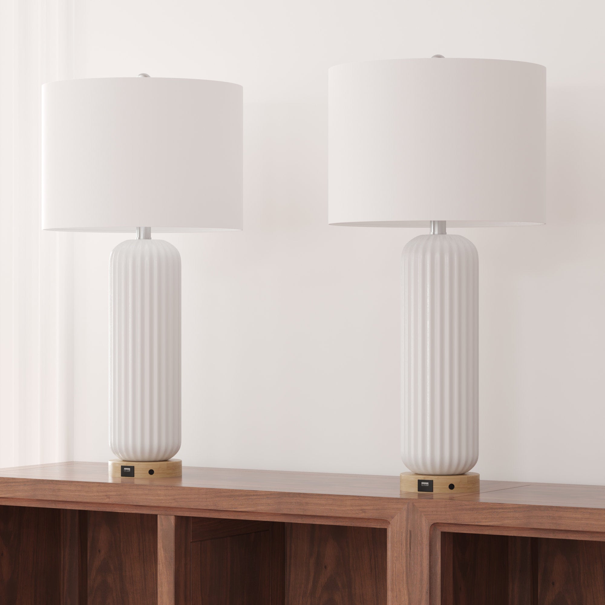 Brigitzer Table Lamp (Set of 2) - From Where - 