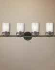 Brinley Wide Olde Bronze Bath Light - From Where - 