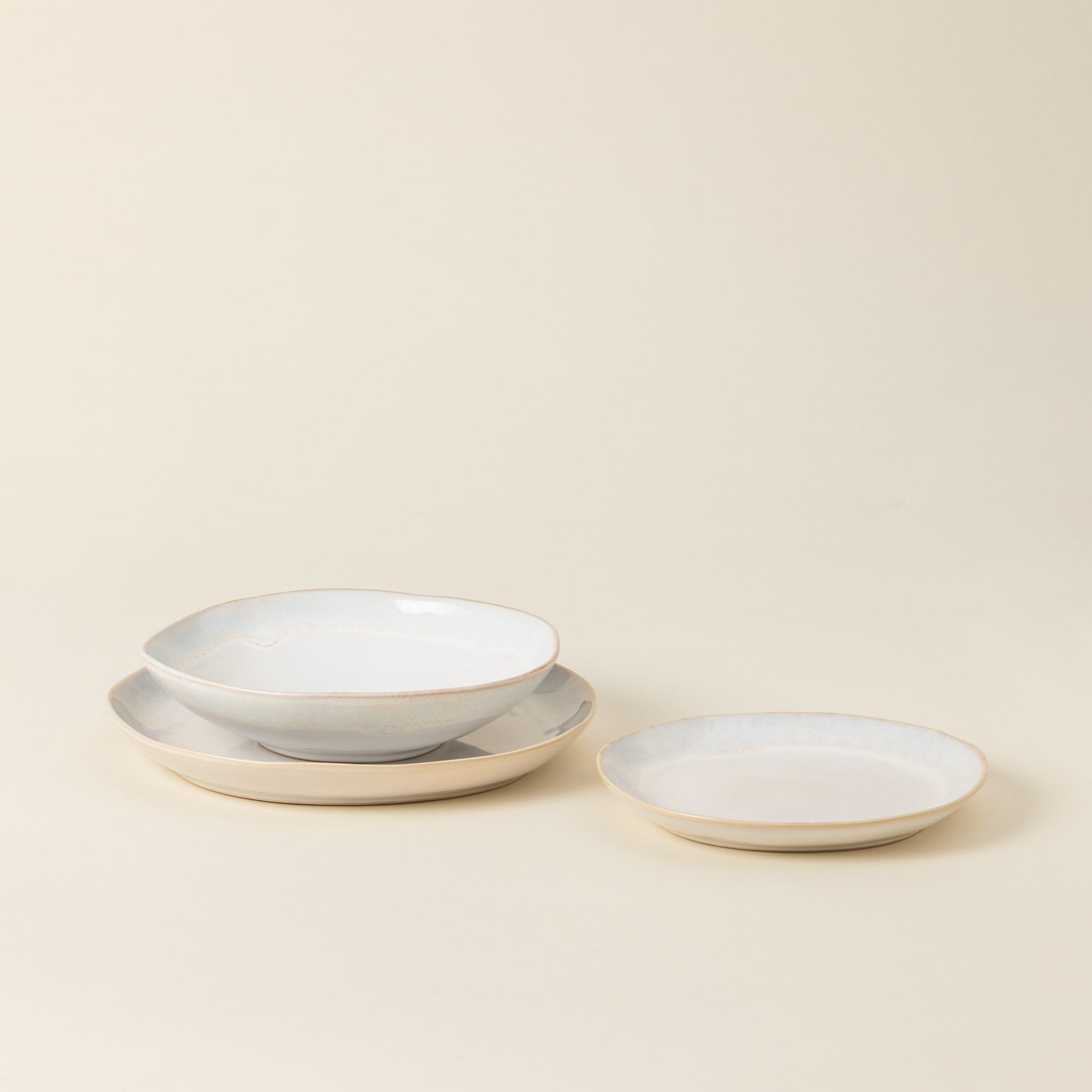 Brisa 12 - Piece Dinnerware Set with Soup/Pasta Bowl - From Where Finds - 