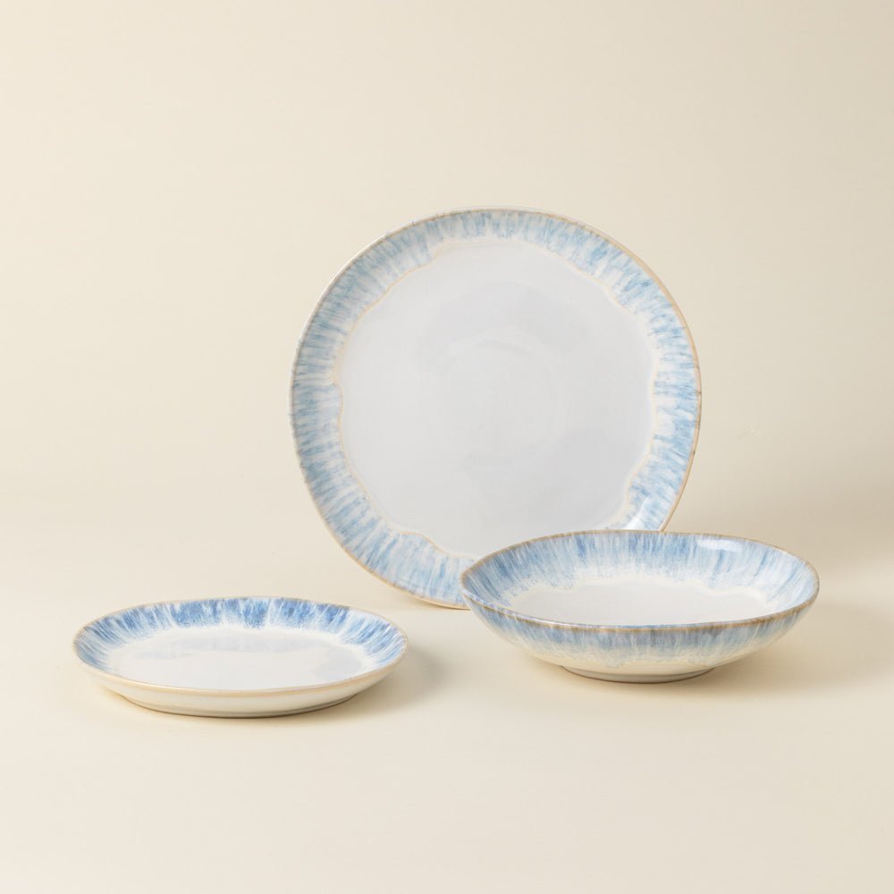 Brisa 12 - Piece Dinnerware Set with Soup/Pasta Bowl - From Where Finds - 