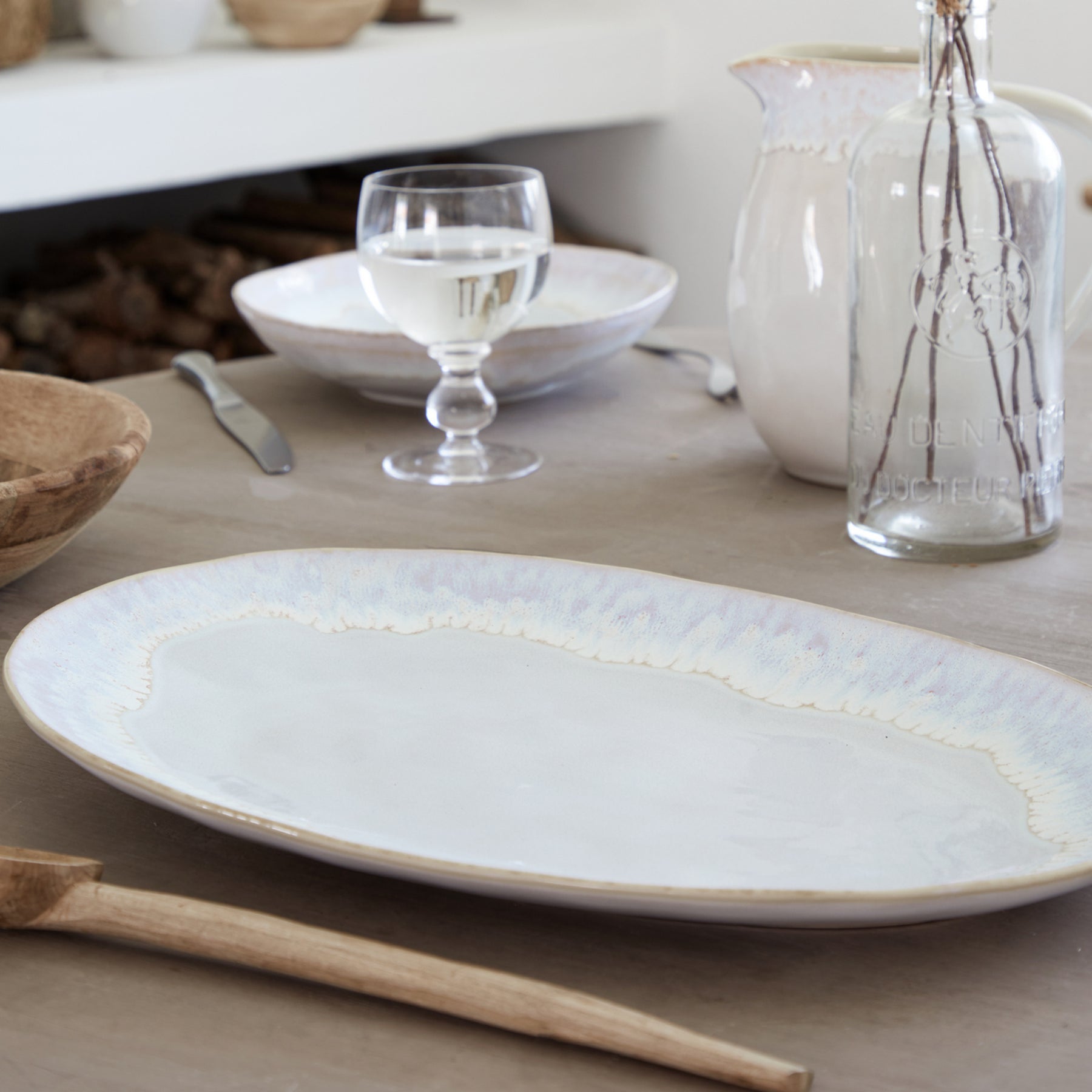 Brisa Oval Platter - From Where Finds - 