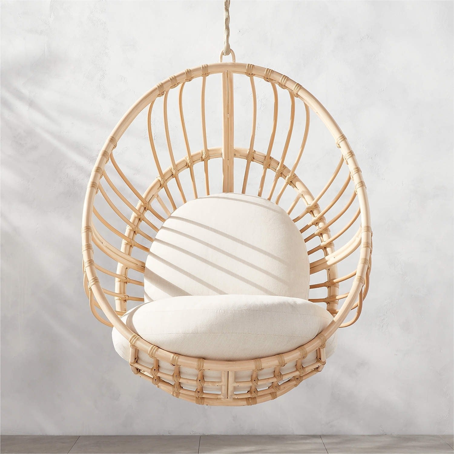 Brisa Rattan Outdoor Hanging Lounge Chair - From Where - 