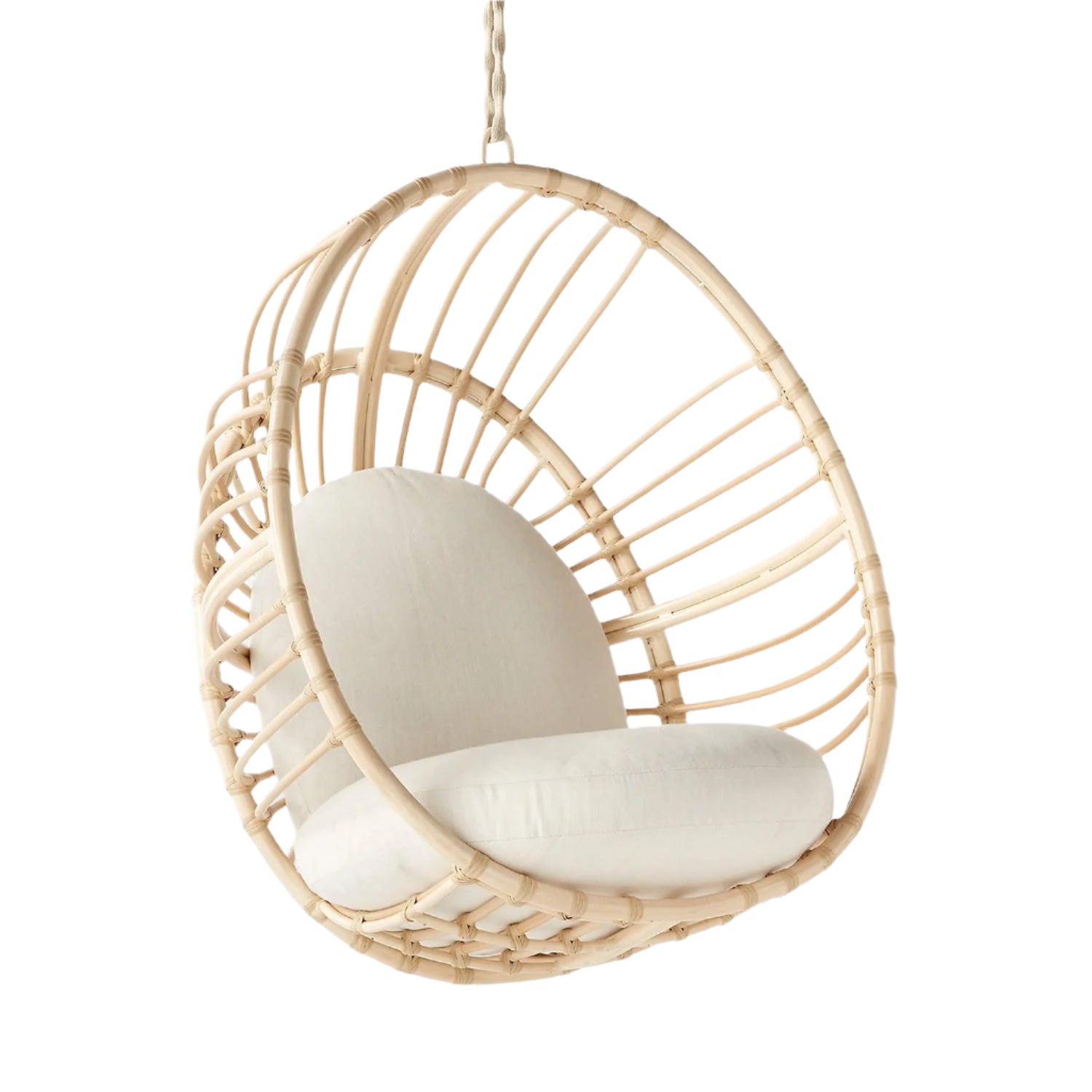 Brisa Rattan Outdoor Hanging Lounge Chair - From Where - 