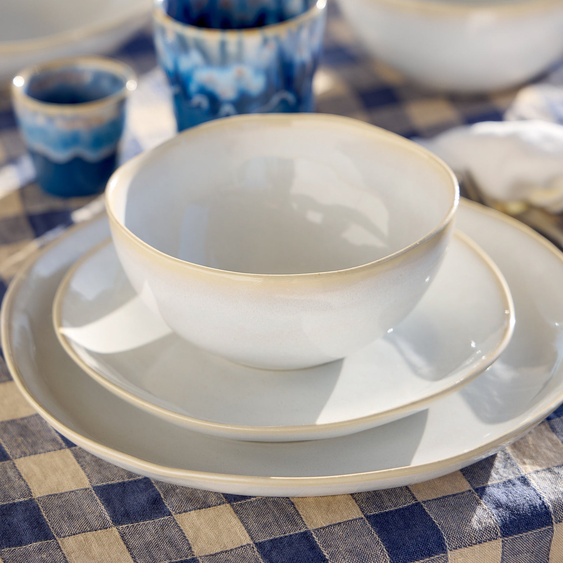 Brisa Salad/Dessert Plate (Set of 6) - From Where Finds - 