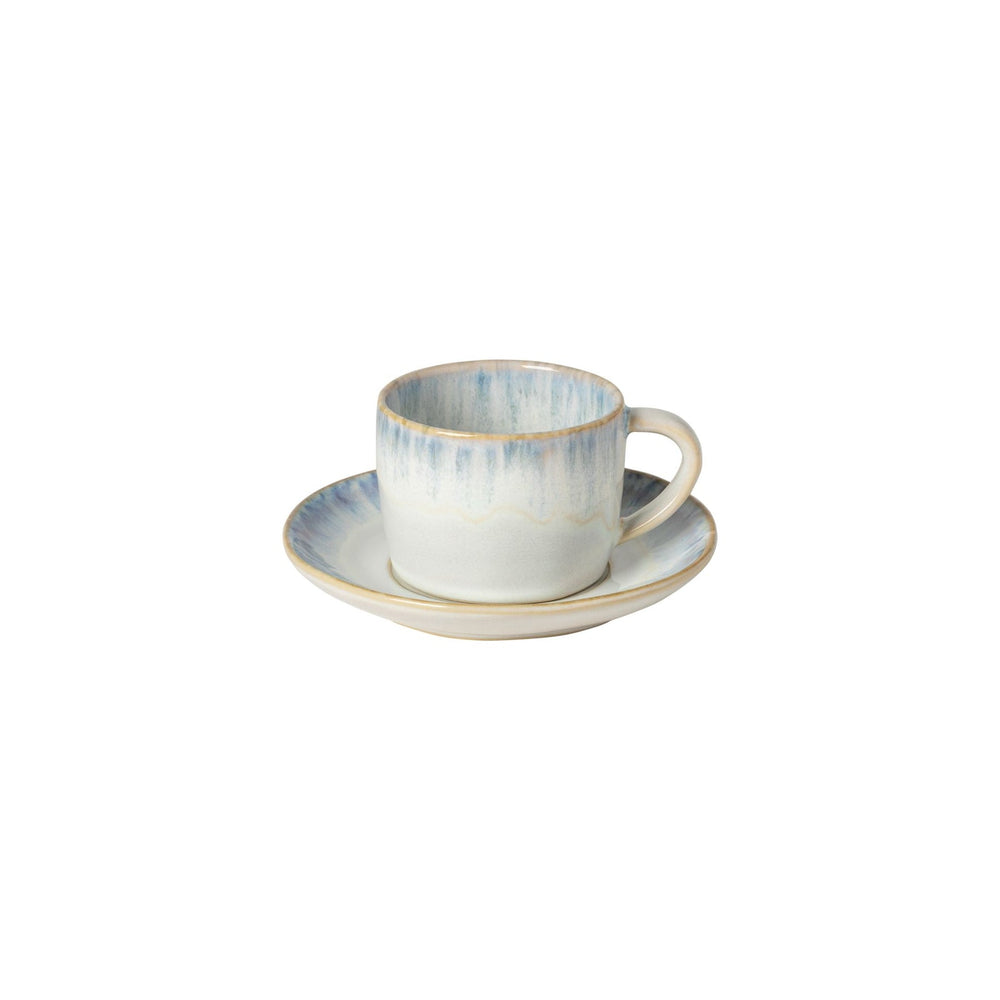 Brisa Tea Cup and Saucer (Set of 6) - From Where Finds - 