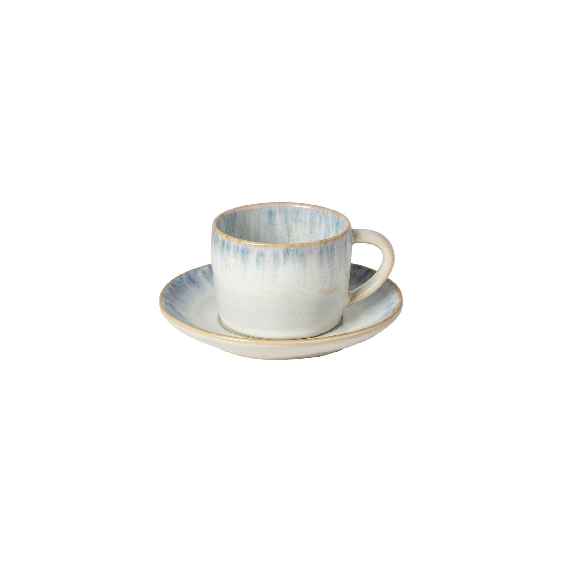 Brisa Tea Cup and Saucer (Set of 6) - From Where Finds - 