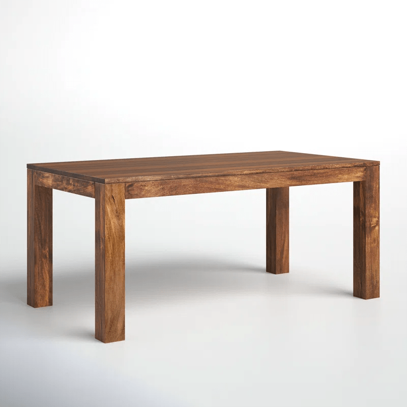 Bronner Solid Wood Dining Table - From Where - 