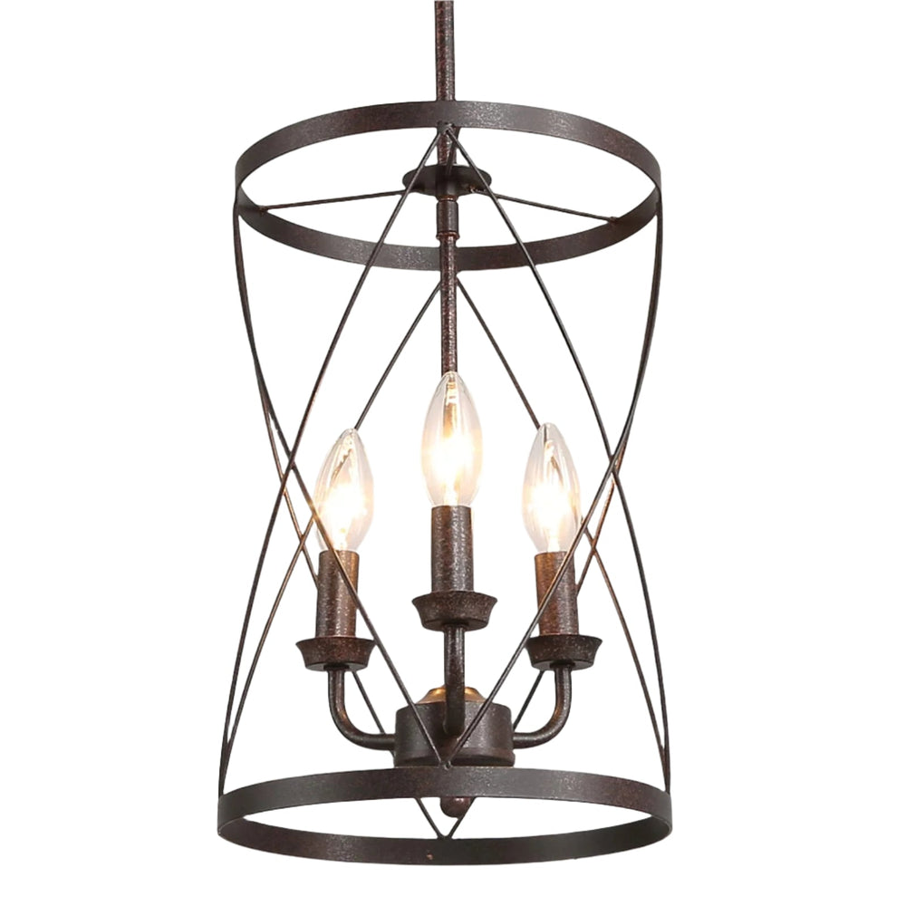 Bronze 3 - Light Industrial Chandeliers - From Where - 