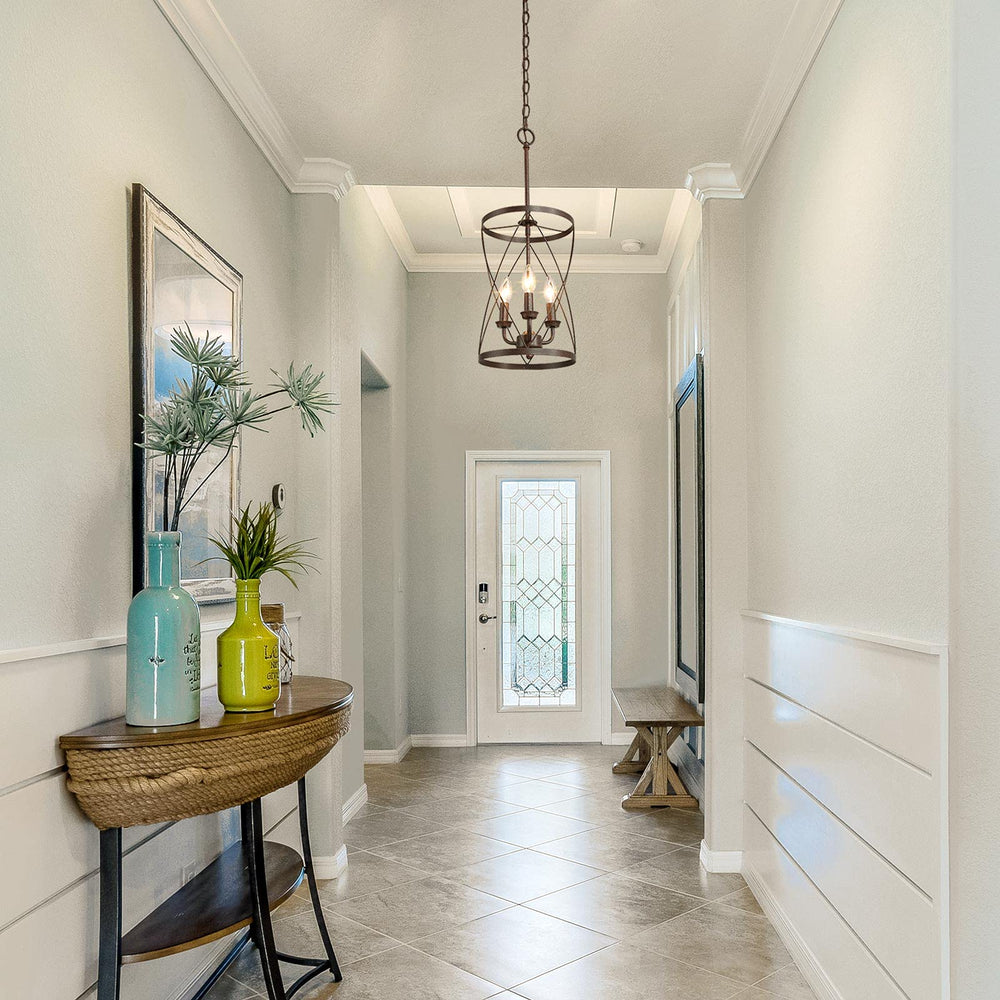 Bronze 3 - Light Industrial Chandeliers - From Where - 